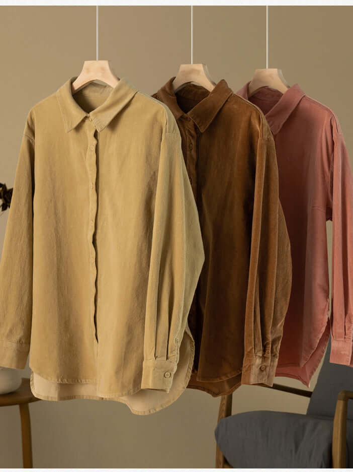 Natural Fabric Color Shirt