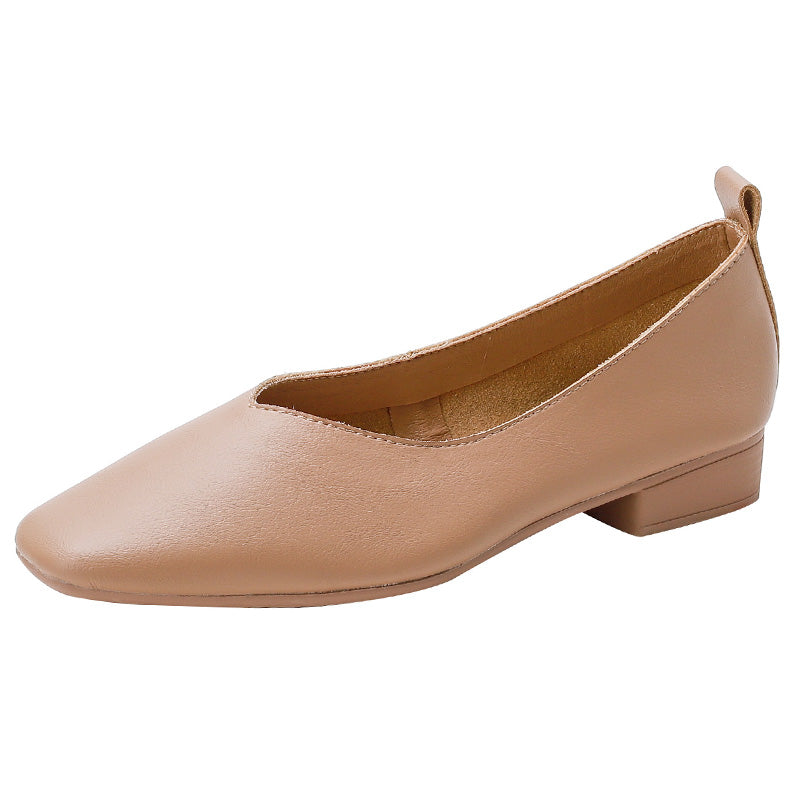 Summer Retro Soft Leather Wedge Shoes (34-40)
