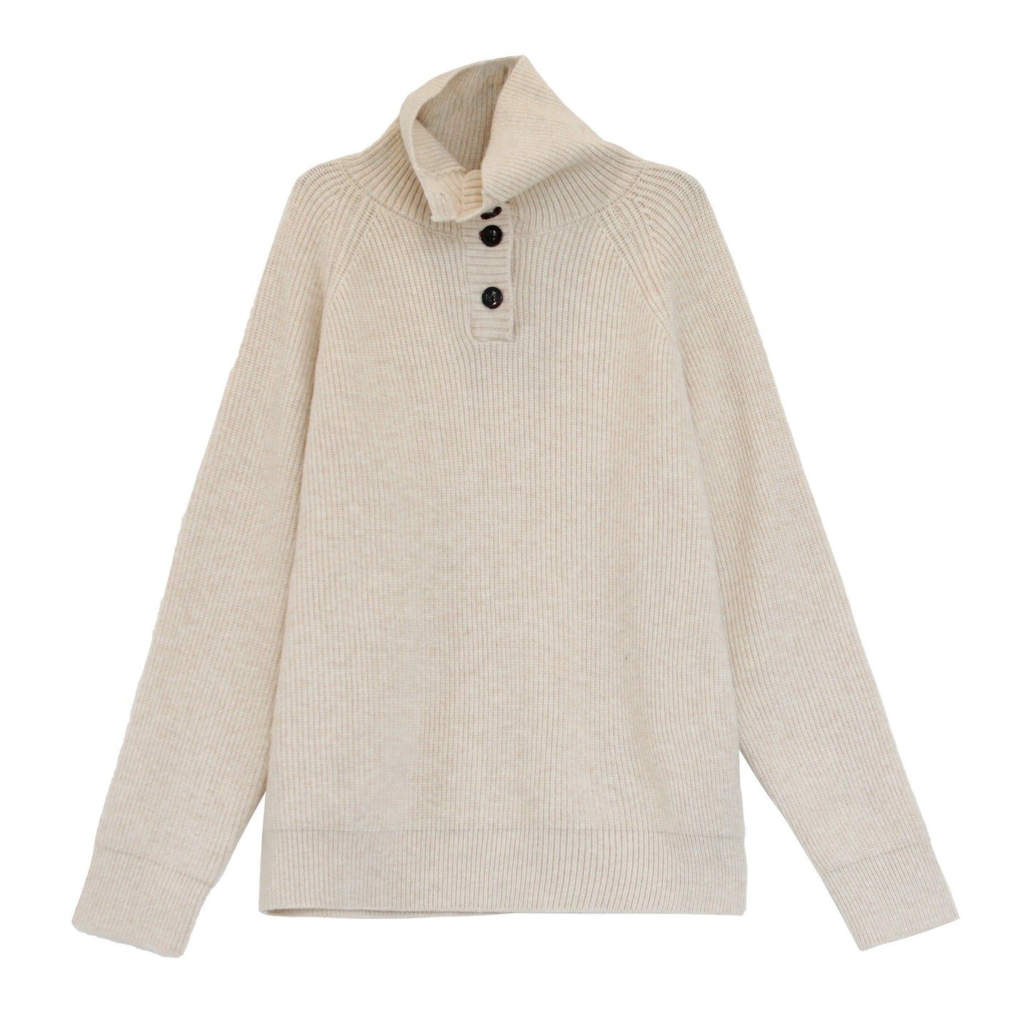 Winter Spring Loose Knitted Turtleneck Sweater