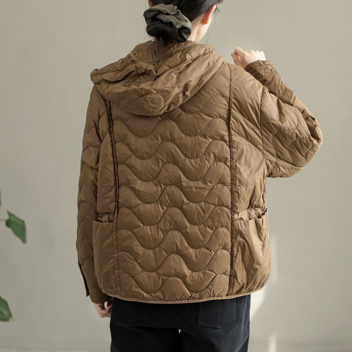 Winter Loose Hooded Down Coat