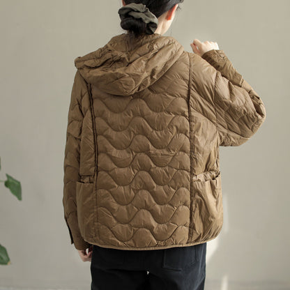 Winter Loose Hooded Down Coat