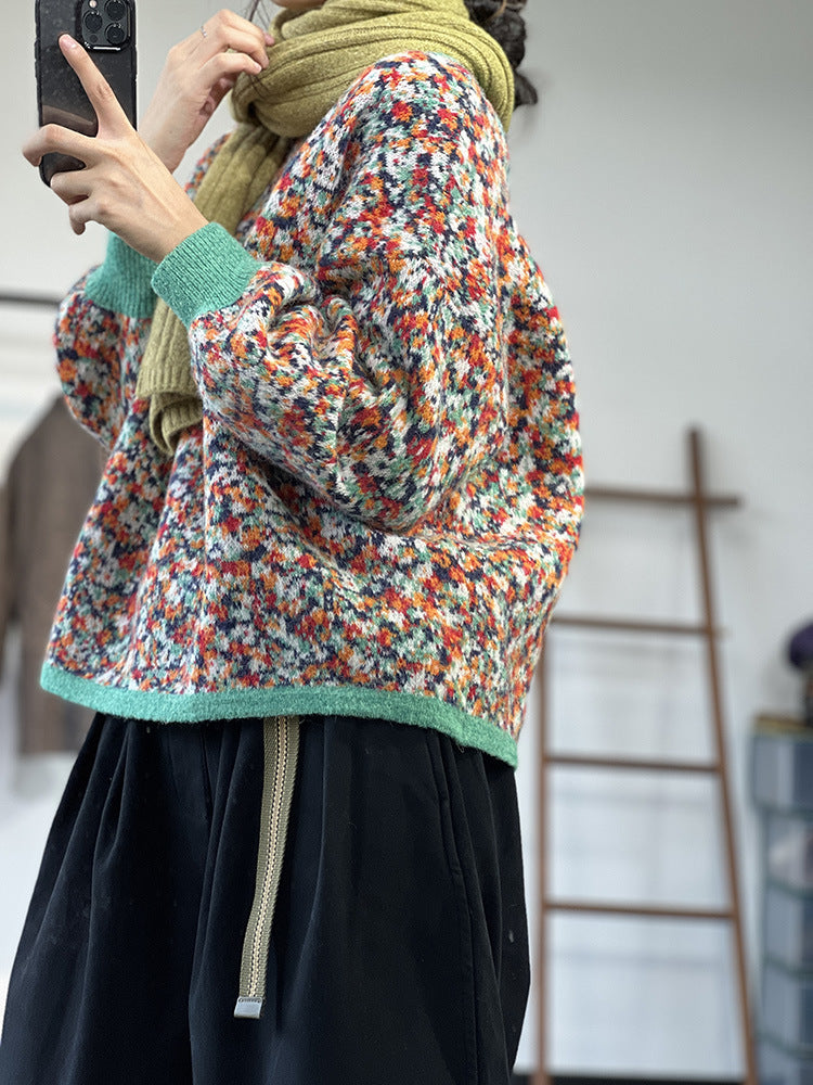 Knit Thick Warm Crew Neck Sweater