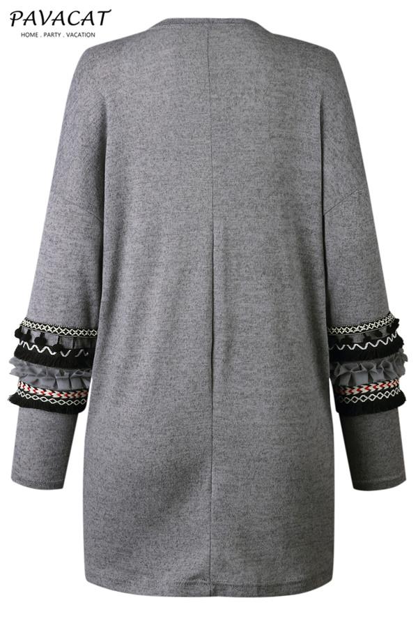 Cording Knitted Cardigan