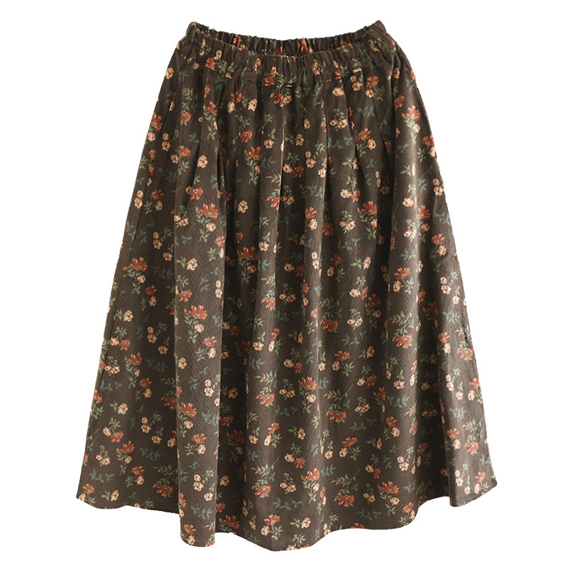 Corduroy Skirt