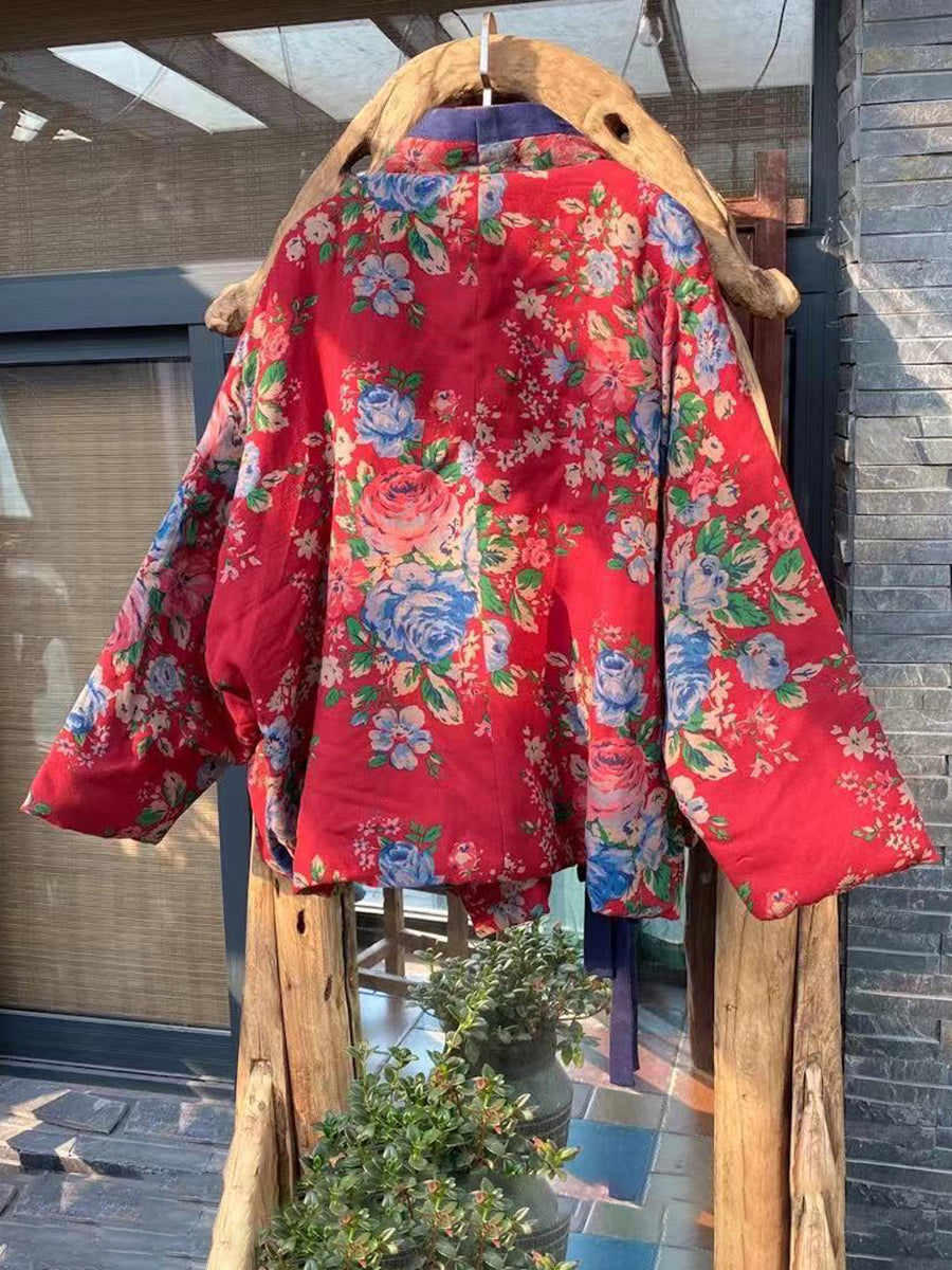 Lace-up Wadd Clothes Coat
