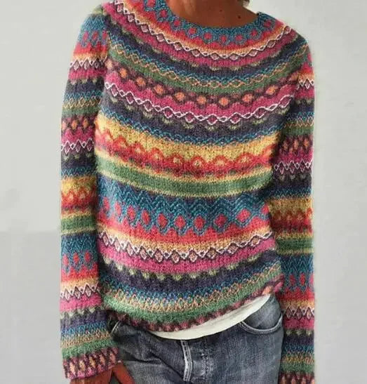 Marisol® | Retro autumn sweater