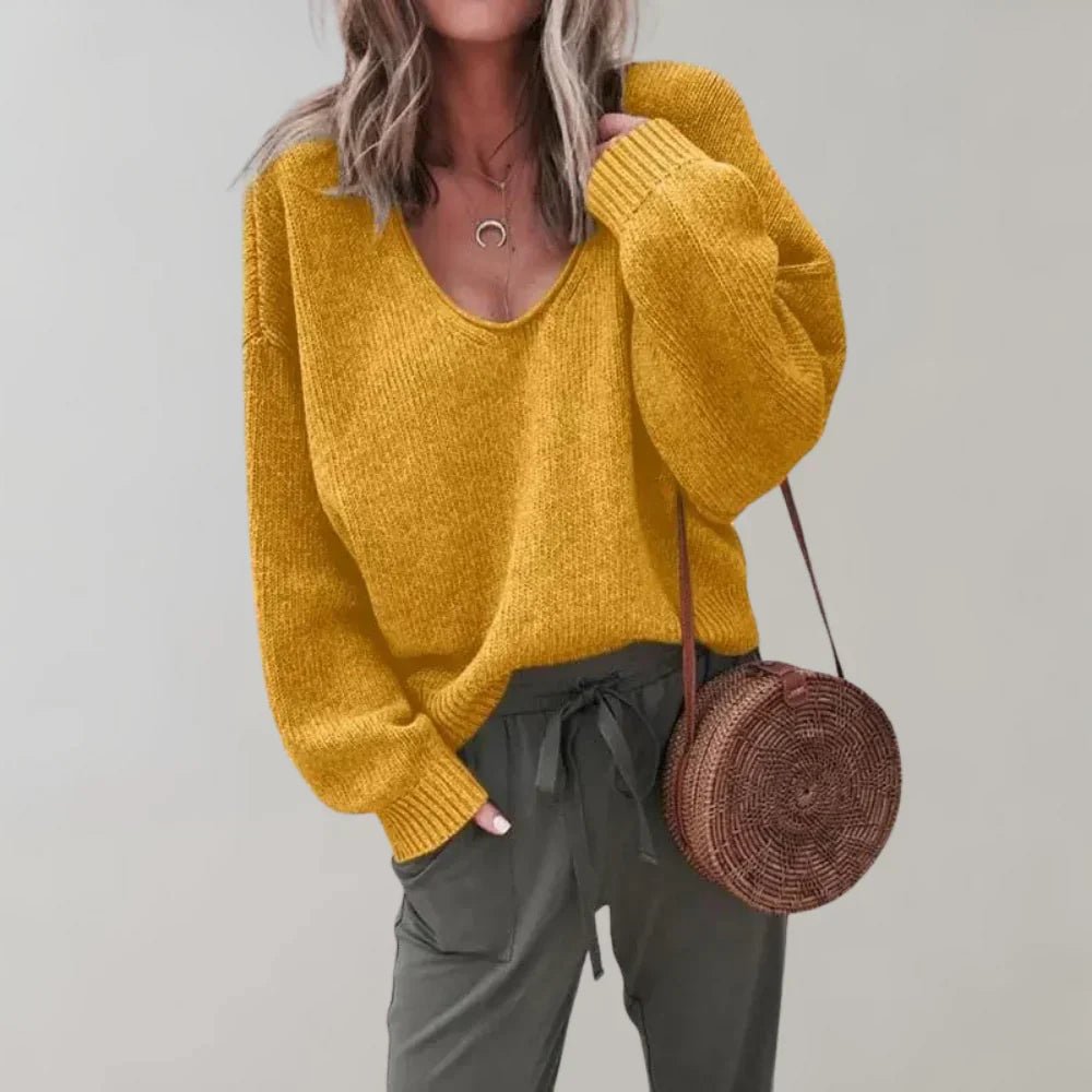Elena® | Casual knitted sweater for women