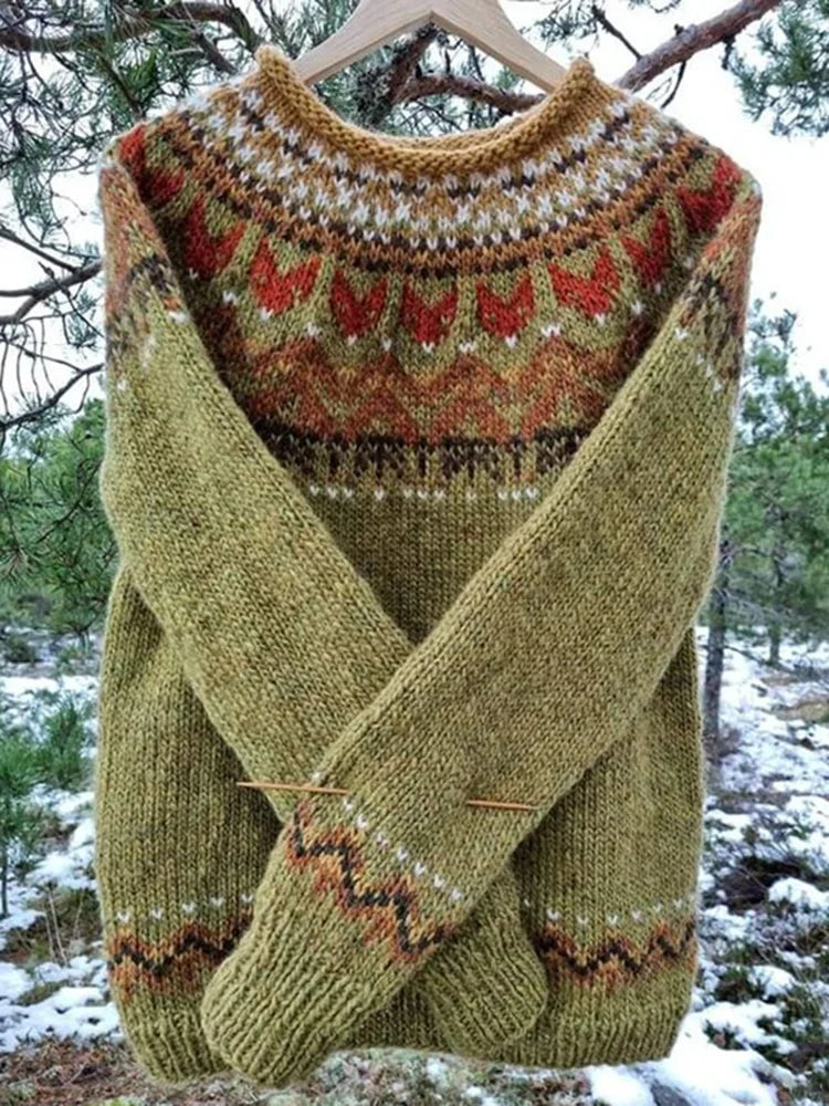 Jacqueline® | Effortless and chic winter sweater