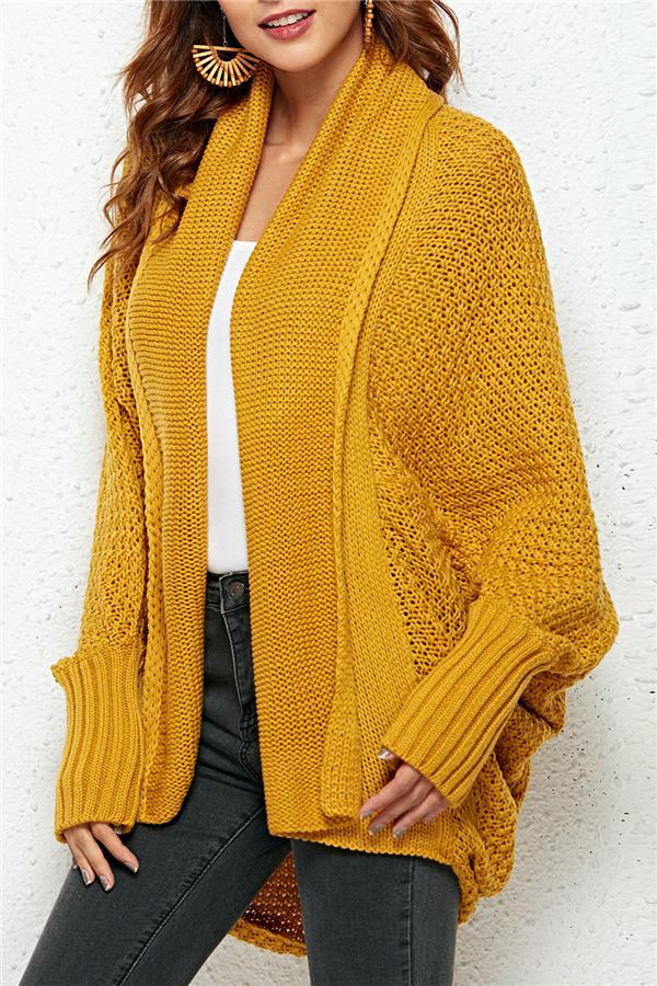 Colbie Dolman Cardigan - Red