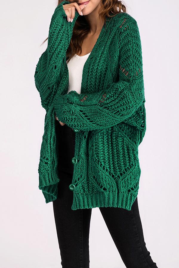 Color V Neck Sweater