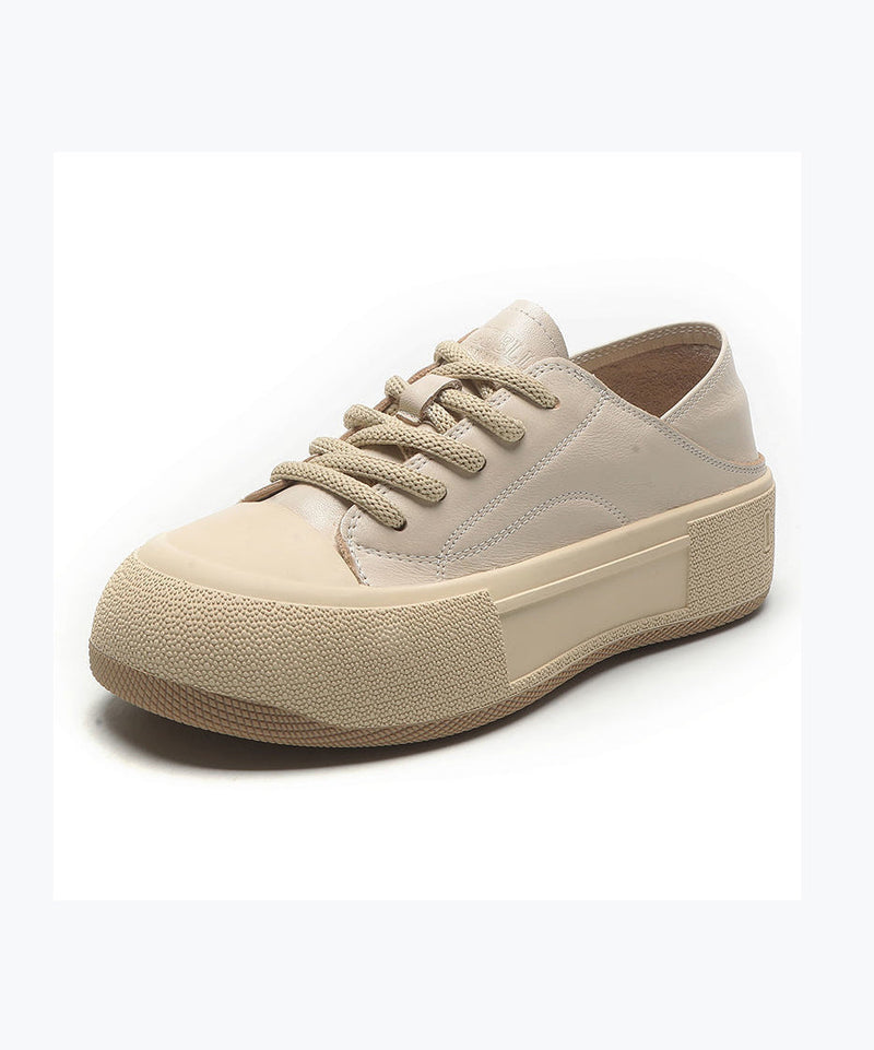 Green Cross Strap Splicing Platform Flat Feet Shoes