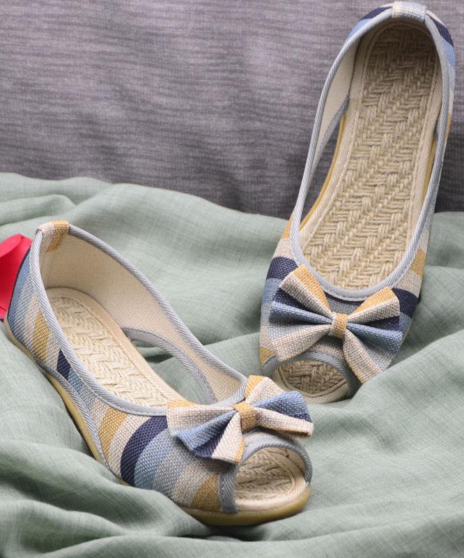 Blue Striped Best Sandals for Walking Hiking Sandals