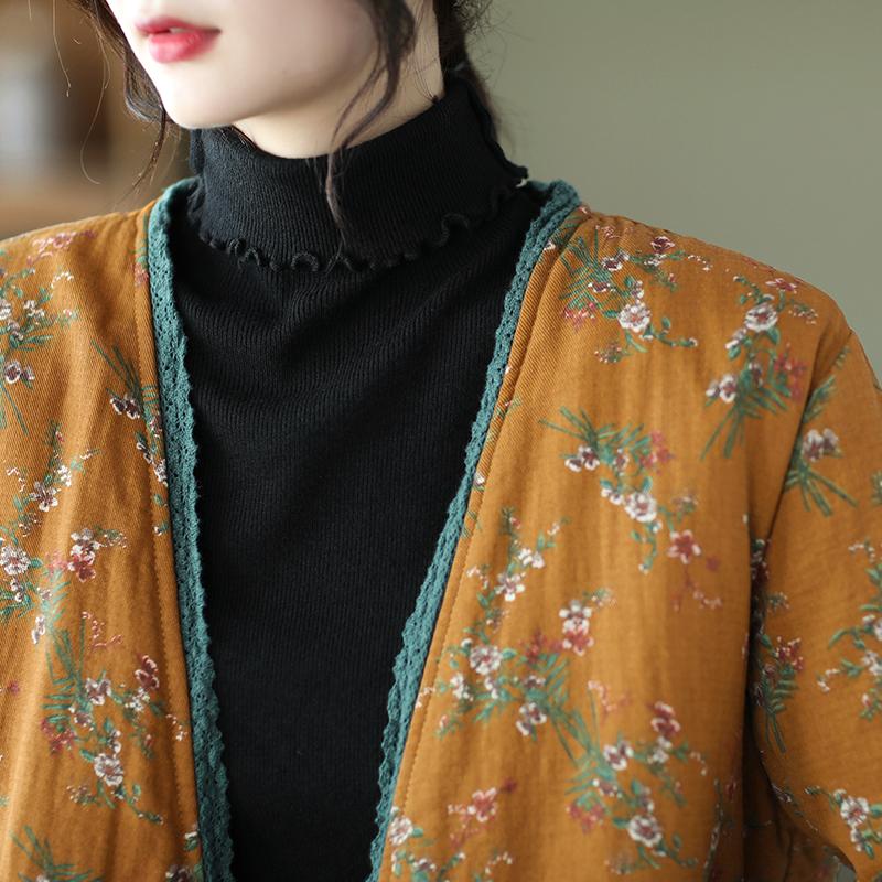 Autumn Winter Loose Thick Cotton Coat