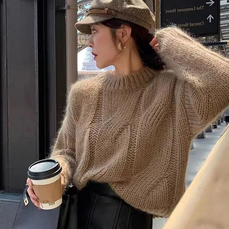 Jessa® | Oversized knit sweater for women