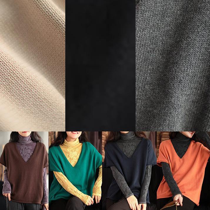 Blue Box Top V Neck Sleeveless Clothing Spring Tops