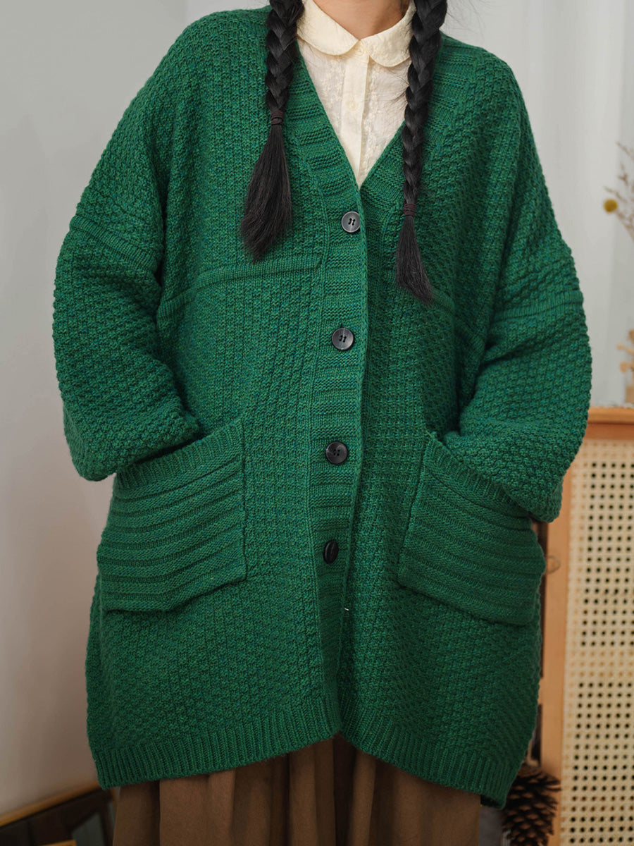 Knitted Sweater Coat