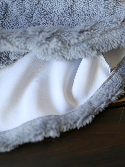 Winter Artsy Spliced Warm Loose Dress