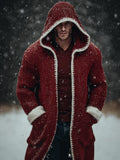 Men's Vintage Christmas Chunky Knit Contrast Sweater artswardrobe
