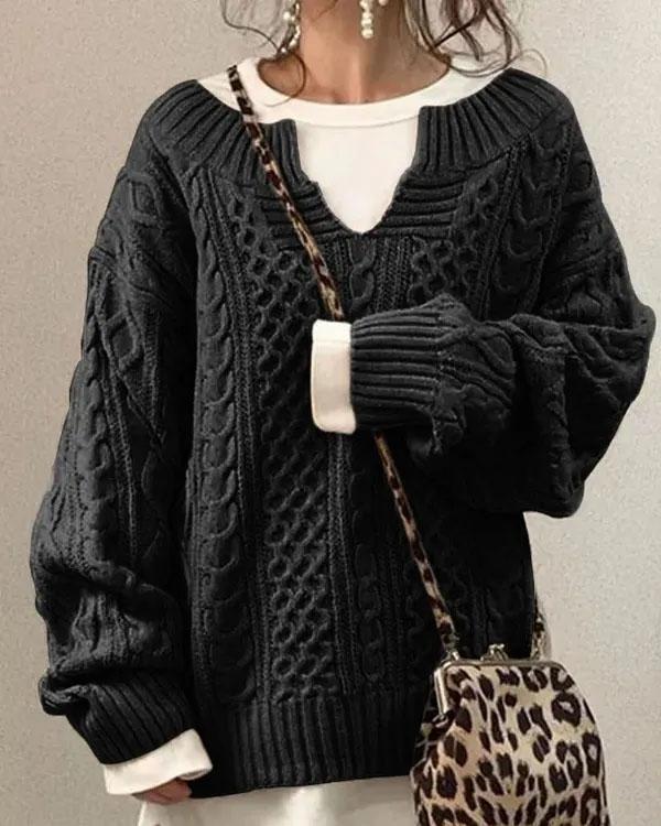 Gracefully Designed Sweater