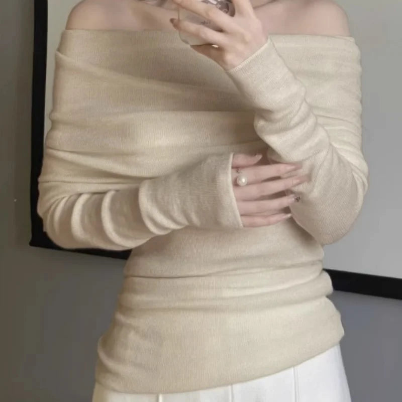 Magda® | Women's off-the-shoulder sweater