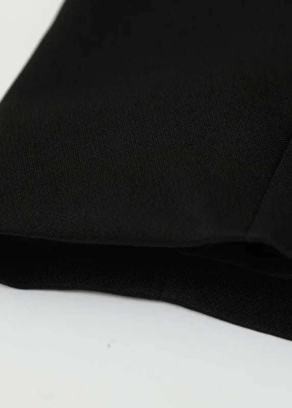 Black Sailor Collar Ruffled Top and Skirts Two Piece Set Fall