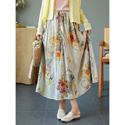 Cozy Loose Lyocell Skirt