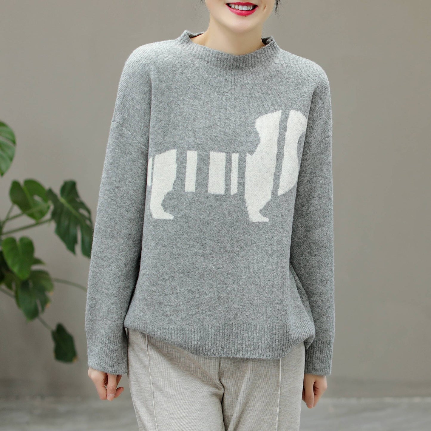 Knitted Winter Sweater