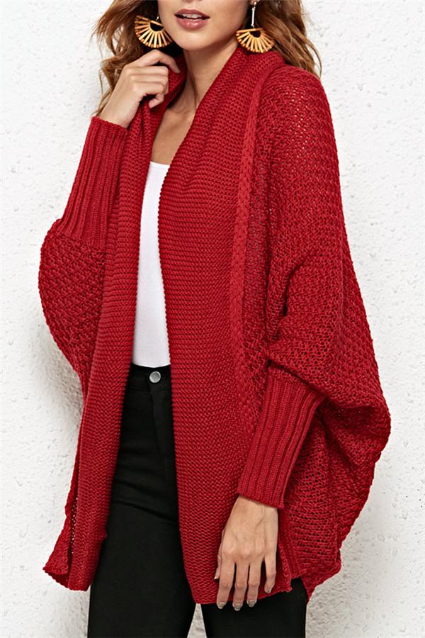 Colbie Dolman Cardigan - Khaki