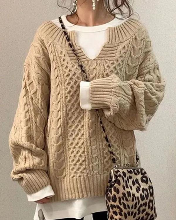 Timeless Vintage Style Sweater