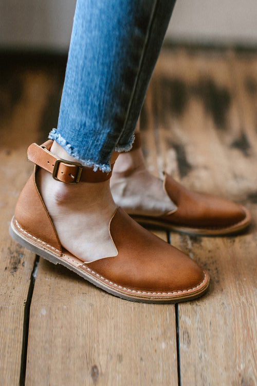 Ankle Strap Flats Sandal
