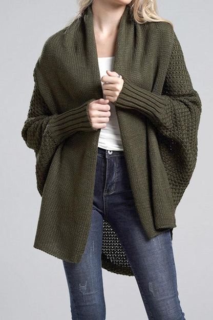 Colbie Dolman Cardigan - Green