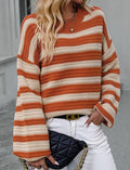 Nina® | Striped oversized sweater
