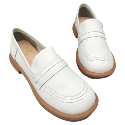 Summer Retro Leather Shoes