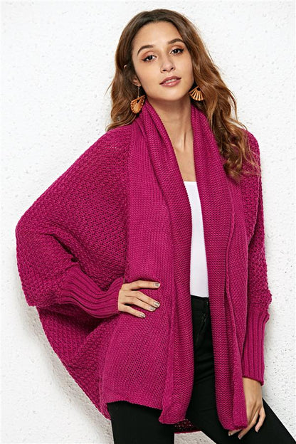 Colbie Dolman Cardigan - Green