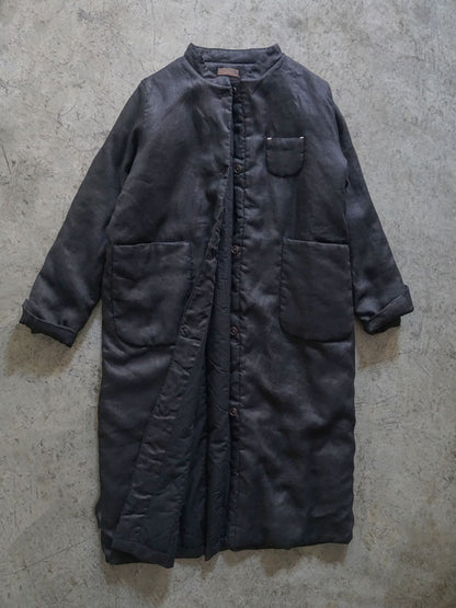 Winter Button Pocket Padded Coat