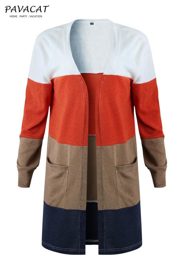 Wild Striped Knitted Cardigan