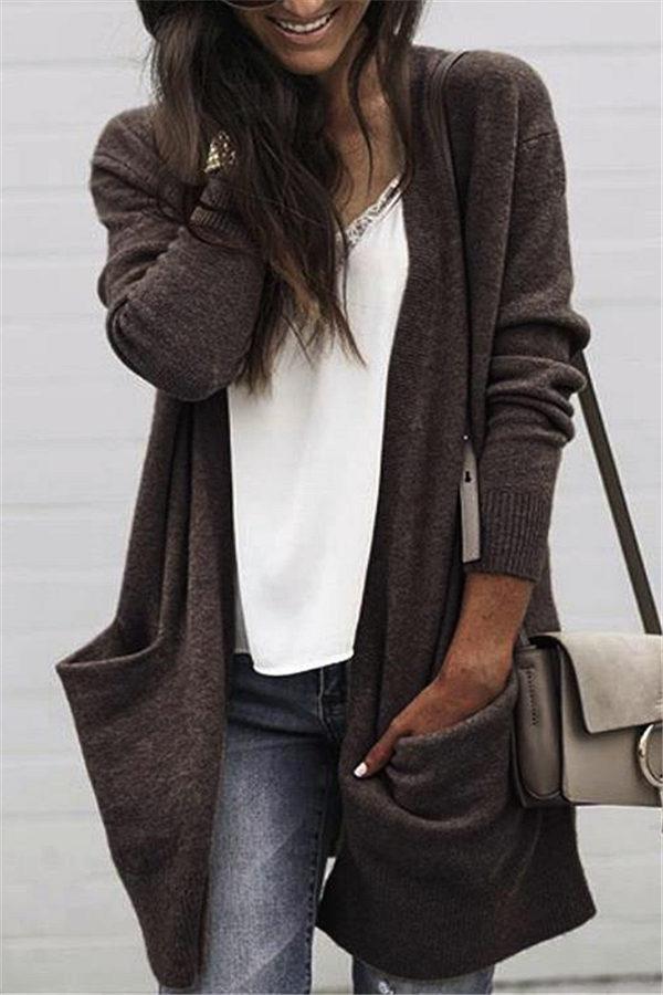 La Vie Lightweight Pocketed Cardigan