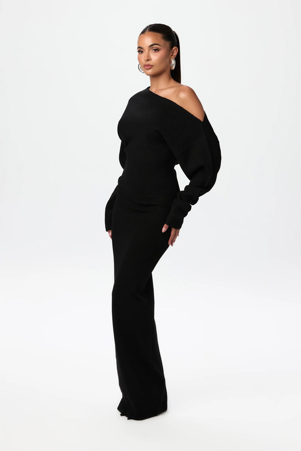 Daniela® | Sweater Dress With Drop Shoulders
