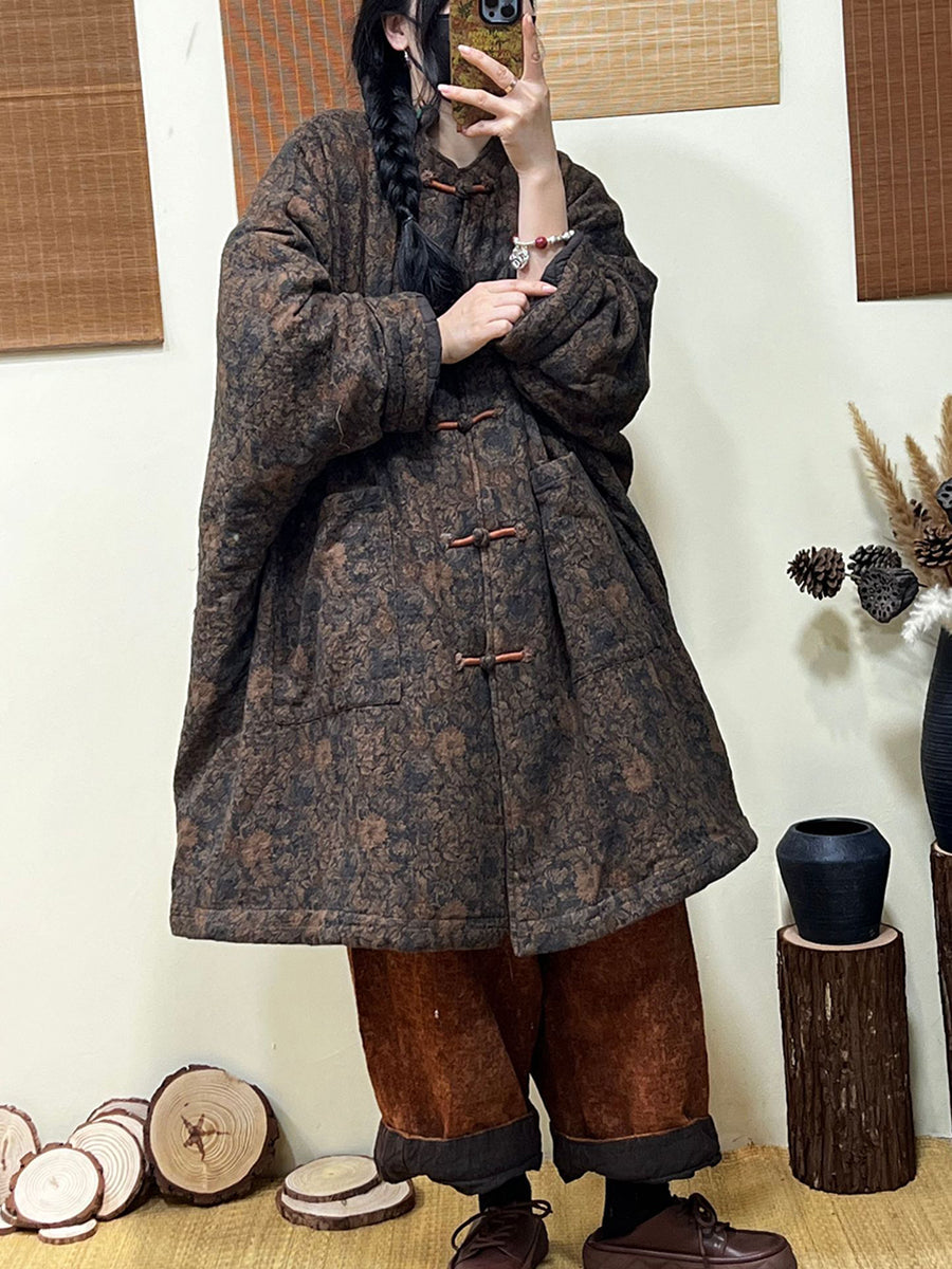 Winter Linen Padded Jacket