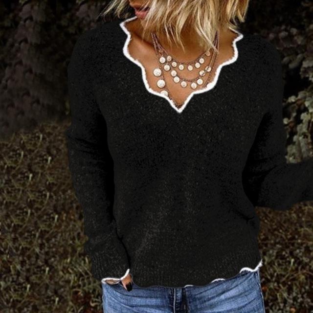 Gracefully Designed Sweater