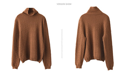 Jacquard Turtleneck Sweater
