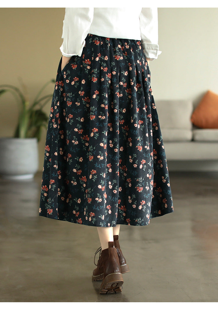 Corduroy Skirt
