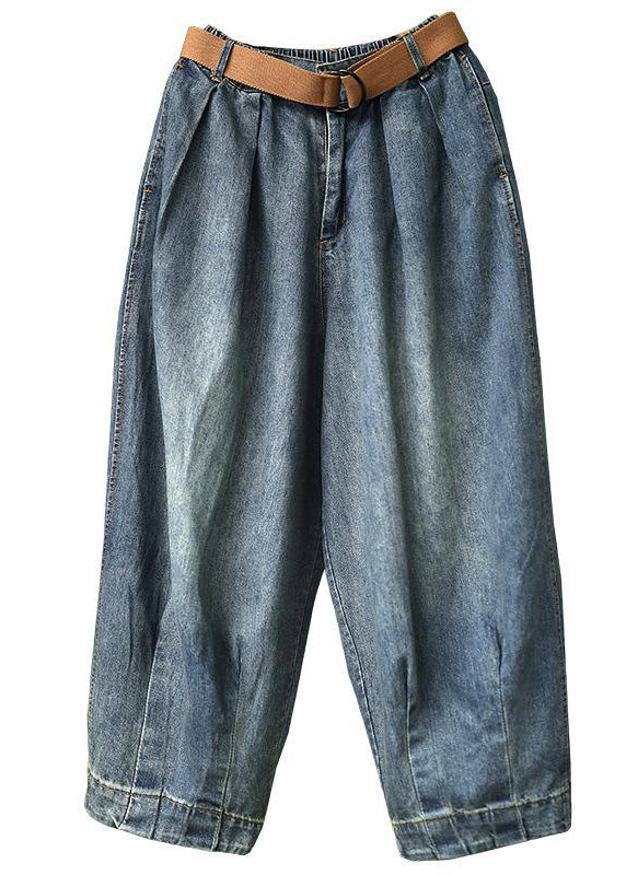 Spring Loose Turnip Pants Jeans