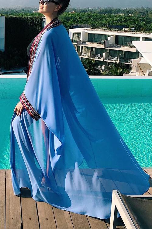 Print Long Sleeve Cardigan
