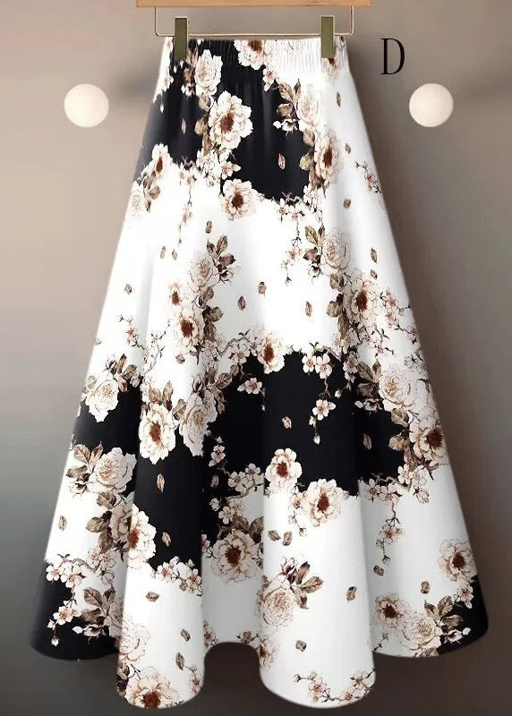 Versatile High Waisted Ice Silk Skirt
