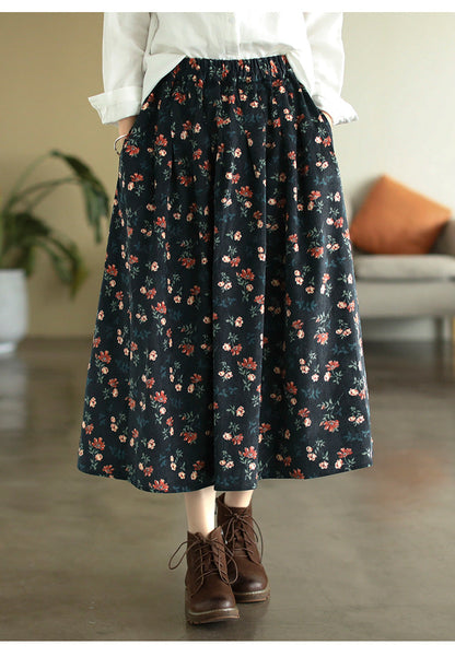Corduroy Skirt
