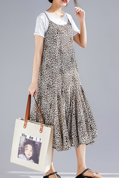 Mu Spaghetti Strap Dresses Online Shopping Brown Dresses Summer