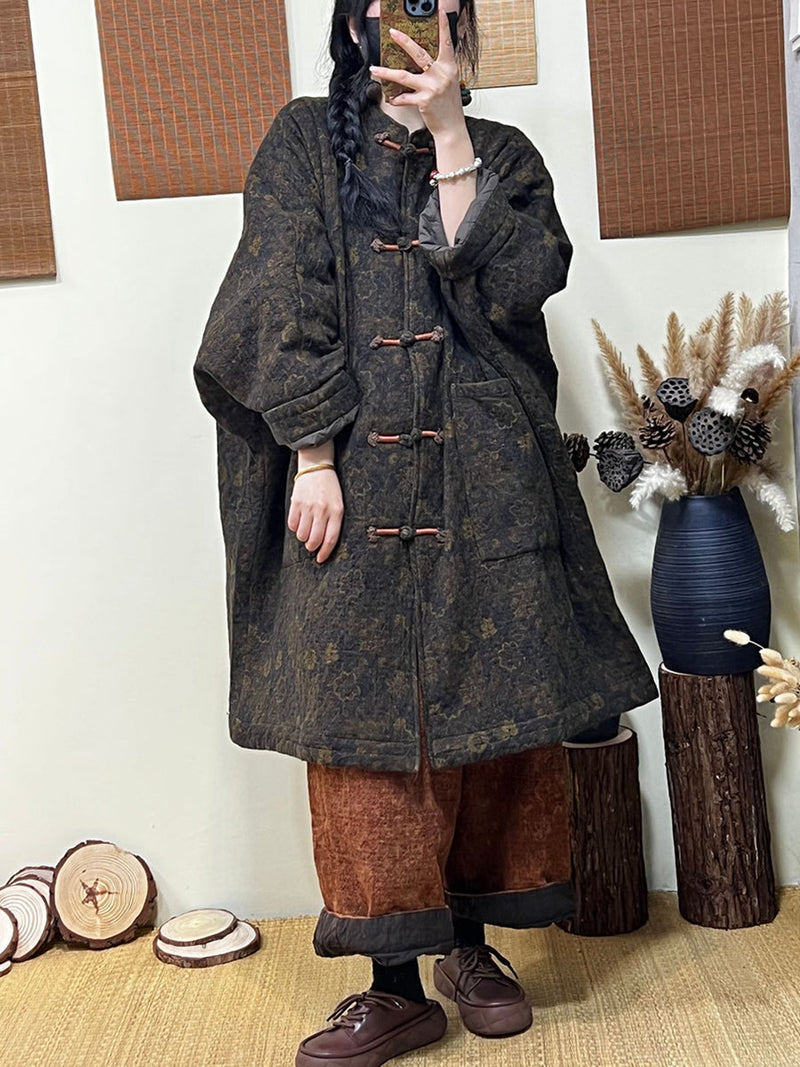 Winter Linen Padded Jacket