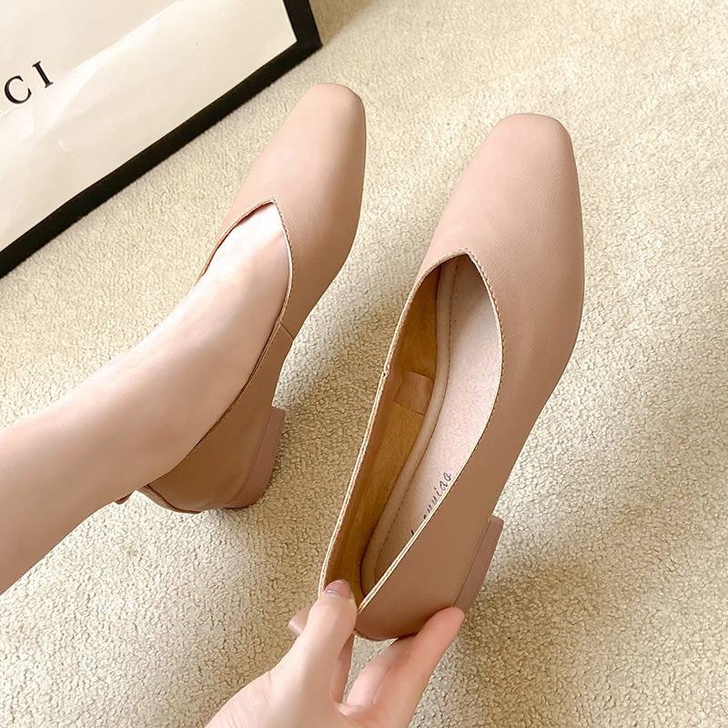 Summer Retro Soft Leather Wedge Shoes (34-40)