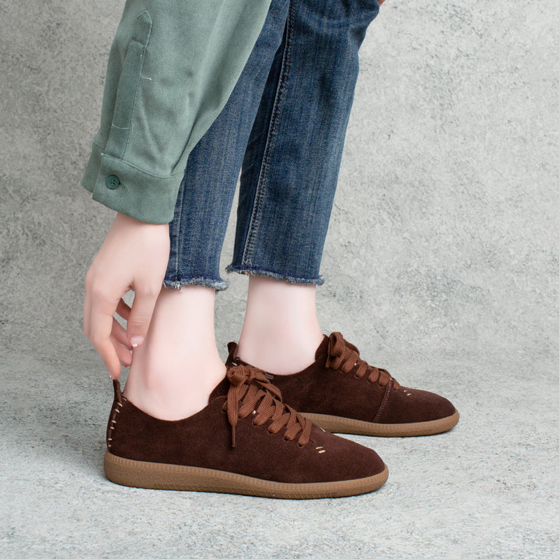 Autumn Soft Suede Leather Shoes